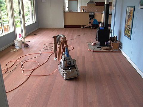 FloorSanding 080310 Refinish Your Wood Floors on a DIY Budget
