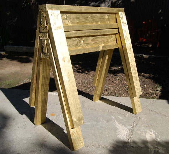 Woodwork Stacking Sawhorse Plans PDF Plans